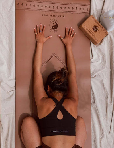 Deluxe Spice Yoga Mat + Strap - Yogi Peace Club - Yoga Mat