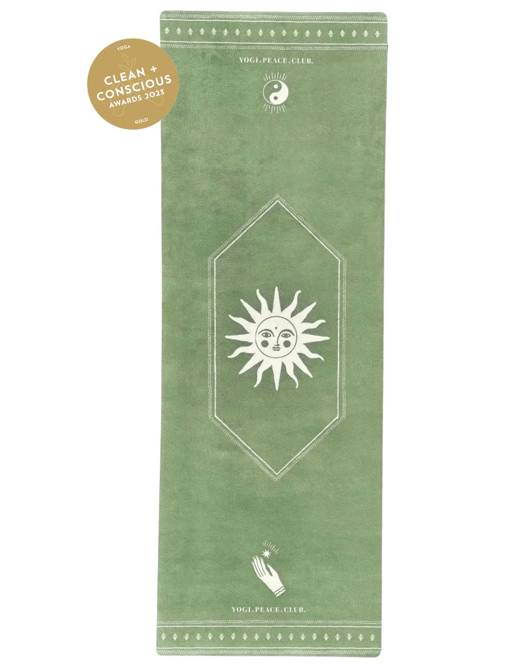 Ceremony Sage Yoga Mat + Strap - Yogi Peace Club - Yoga Mat