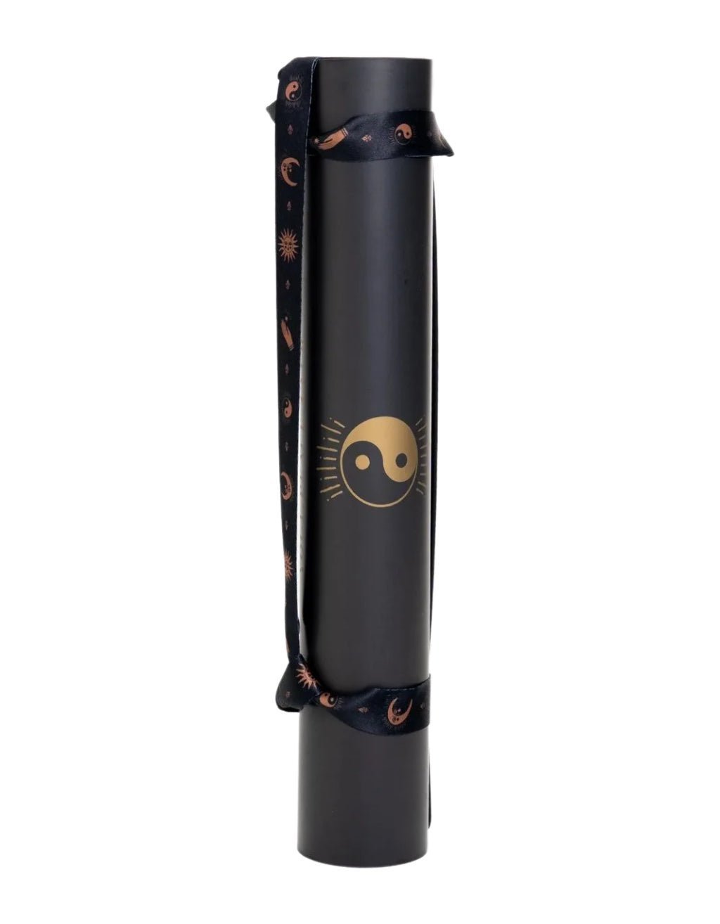 Deluxe Gold Yoga Mat + Strap - Yogi Peace Club - Yoga Mat