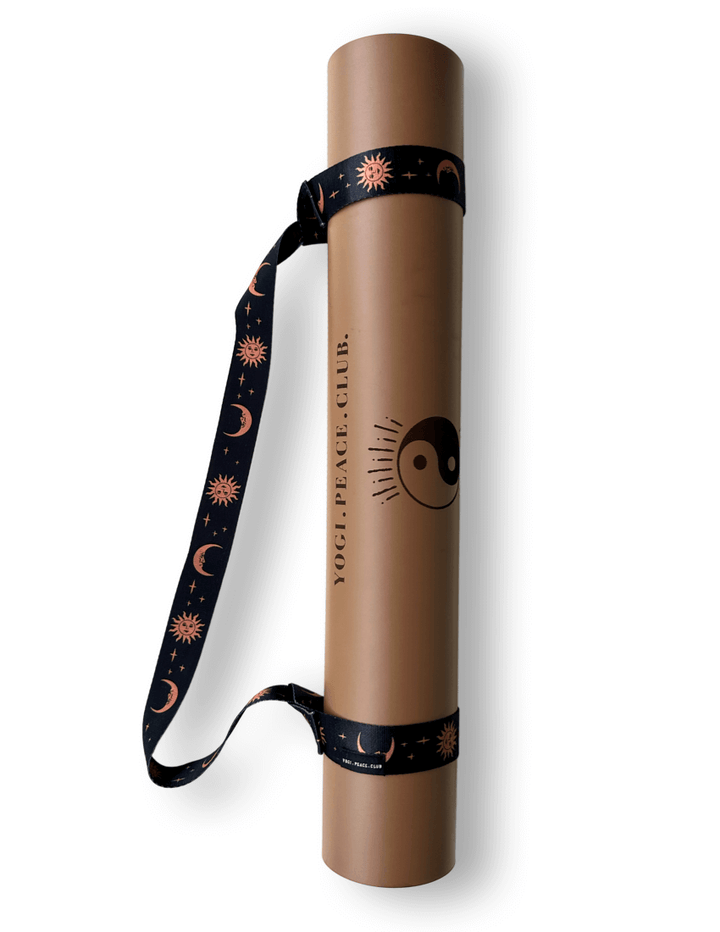 Deluxe Spice Yoga Mat + Strap - Yogi Peace Club - Yoga Mat