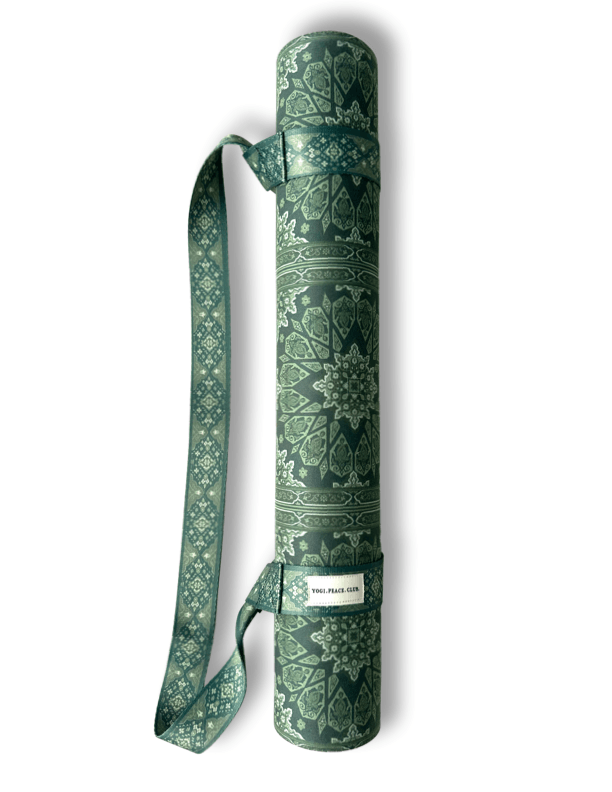 Harmony Yoga Mat + Print Strap - Yogi Peace Club - Yoga Mat